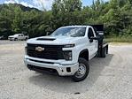 New 2025 Chevrolet Silverado 3500 Work Truck Regular Cab 4WD 11' 6" Blue Ridge Manufacturing Steel Flatbed Truck for sale #80955 - photo 6