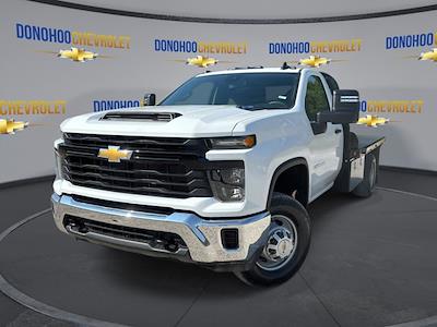 New 2025 Chevrolet Silverado 3500 Work Truck Regular Cab 4WD 11' 6" Blue Ridge Manufacturing Steel Flatbed Truck for sale #80970 - photo 1