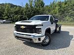 New 2025 Chevrolet Silverado 3500 Work Truck Regular Cab 4WD 11' 6" Blue Ridge Manufacturing Steel Flatbed Truck for sale #80970 - photo 3