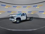 New 2025 Chevrolet Silverado 3500 Work Truck Regular Cab 4WD 11' 6" Blue Ridge Manufacturing Steel Flatbed Truck with Gooseneck Hitch for sale #81227 - photo 7