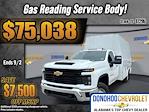 New 2025 Chevrolet Silverado 3500 Work Truck Regular Cab 4WD 11' Reading Enclosed Service Body for sale #81295 - photo 1