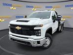 New 2025 Chevrolet Silverado 3500 Work Truck Regular Cab 4WD 9' 6" Blue Ridge Manufacturing Steel Flatbed Truck for sale #81323 - photo 3