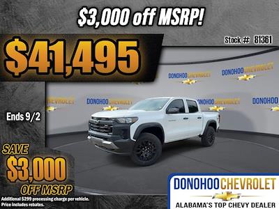 New 2025 Chevrolet Colorado Trail Boss Crew Cab 4WD Pickup for sale #81361 - photo 1
