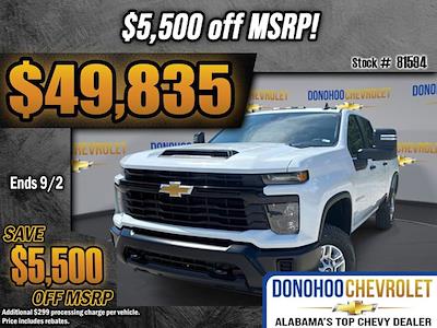 New 2025 Chevrolet Silverado 2500 Work Truck Crew Cab 4WD Pickup for sale #81594 - photo 1