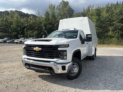 New 2025 Chevrolet Silverado 3500 Work Truck Regular Cab 4WD 9' Reading Enclosed Service Body for sale #81611 - photo 1