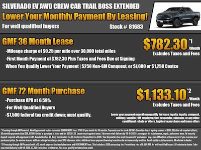 New 2026 Chevrolet Silverado EV Crew Cab 4WD Pickup for sale #81683 - photo 2
