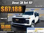 New 2026 Chevrolet Silverado 3500 Work Truck Crew Cab 4WD 9' 4" CM Truck Beds Steel Flatbed Truck with Gooseneck Hitch for sale #81796 - photo 1