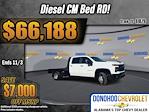 New 2026 Chevrolet Silverado 3500 Work Truck Crew Cab 4WD Cab Chassis for sale #81879 - photo 1
