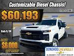 New 2026 Chevrolet Silverado 3500 Work Truck Crew Cab 4WD Cab Chassis for sale #81897 - photo 1