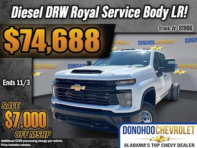 New 2026 Chevrolet Silverado 3500 Crew Cab 4WD Royal 40-VDO-108XP 9' Service Truck for sale #81908 - photo 1