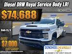 New 2026 Chevrolet Silverado 3500 Crew Cab 4WD Royal 40-VDO-108XP 9' Service Truck for sale #81908 - photo 1