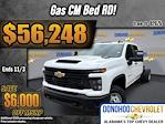 New 2026 Chevrolet Silverado 3500 Work Truck Crew Cab 4WD 9' 4" CM Truck Beds Steel Flatbed Truck with Gooseneck Hitch for sale #82075 - photo 1