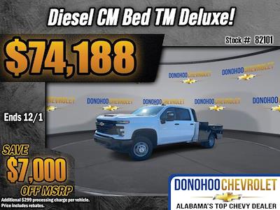 2026 Chevrolet Silverado 3500 Crew Cab 4WD CM Truck Beds Flatbed Truck for sale #82101 - photo 1