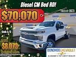 2026 Chevrolet Silverado 3500 Crew Cab 4WD CM Truck Beds Flatbed Truck for sale #82165 - photo 1