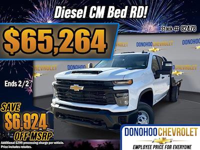 New 2026 Chevrolet Silverado 3500 Crew Cab Steel Flatbed Truck for sale #82478 - photo 1