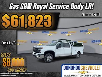 New 2025 Chevrolet Silverado 2500 Crew Cab 4WD Royal 40-VO-98XP 8' 2" Service Truck for sale #82619 - photo 1