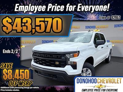 New 2026 Chevrolet Silverado 1500 Work Truck Crew Cab for sale #82652 - photo 1