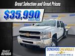 Used 2013 Chevrolet Silverado 3500 Crew Cab Flatbed Truck for sale #83100A - photo 1