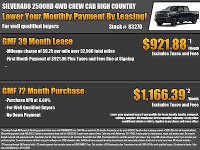 New 2026 Chevrolet Silverado 2500 High Country Crew Cab for sale #83270 - photo 2