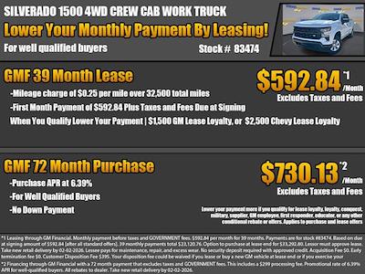 New 2026 Chevrolet Silverado 1500 Work Truck Crew Cab for sale #83474 - photo 2