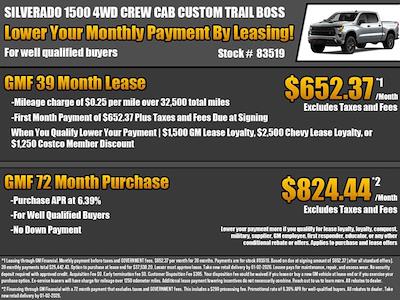 New 2026 Chevrolet Silverado 1500 Custom Crew Cab for sale #83519 - photo 2