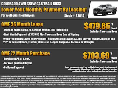 New 2026 Chevrolet Colorado Trail Boss Crew Cab for sale #83840 - photo 2