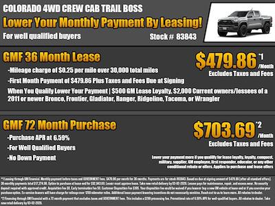 New 2026 Chevrolet Colorado Trail Boss Crew Cab for sale #83843 - photo 2