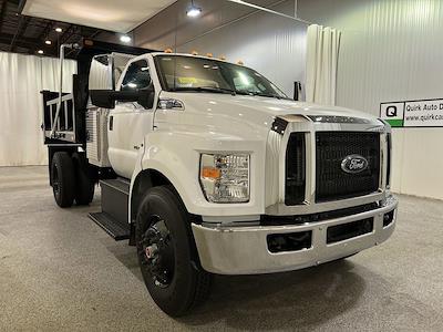 New 2025 Ford F-650 Regular Cab 8' 10" Champagne Steel Dump Truck for sale #F212088 - photo 1