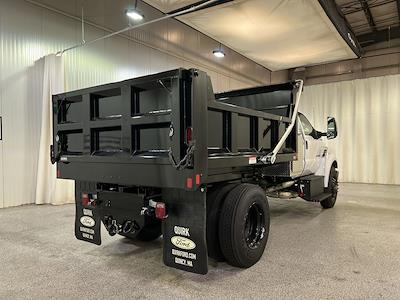 New 2025 Ford F-650 Regular Cab 8' 10" Champagne Steel Dump Truck for sale #F212088 - photo 2