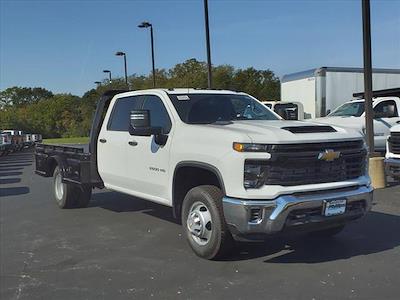 2024 Chevrolet Silverado 3500 Crew Cab 4WD, Knapheide PGTC Gooseneck Flatbed Truck for sale #42489 - photo 1