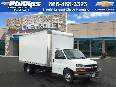 2024 Chevrolet Express 3500 Regular Cab DRW RWD, Morgan Truck Body Parcel Aluminum Box Van for sale #42791 - photo 1