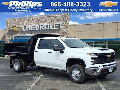 New 2025 Chevrolet Silverado 3500 Crew Cab 4WD 9' Monroe Truck Equipment Steel Dump Truck for sale #52034 - photo 1