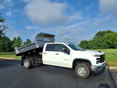 New 2025 Chevrolet Silverado 3500 Crew Cab 4WD 9' Monroe Truck Equipment Stainless Steel Dump Truck for sale #52209 - photo 1