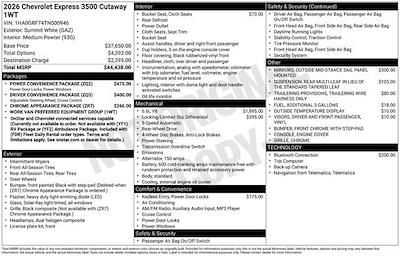 New 2026 Chevrolet Express 3500 - photo 1