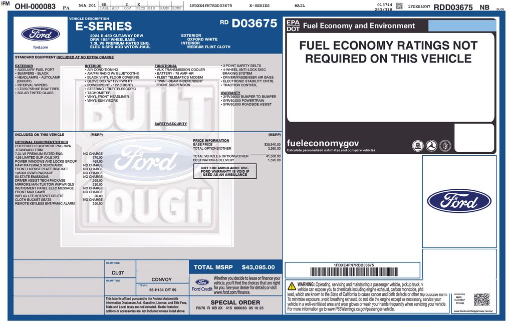 New 2024 Ford E-450 - photo 37
