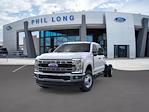 New 2025 Ford F-350 XL Crew Cab 4x4 9' 6" Blue Ridge Manufacturing Steel Flatbed Truck with Gooseneck Hitch for sale #555074 - photo 2