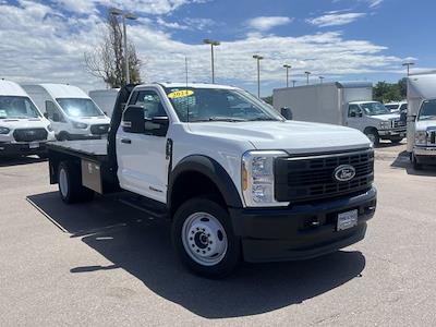 2024 Ford F-550 Regular Cab DRW 4WD, Flatbed Truck for sale #DT4138 - photo 1