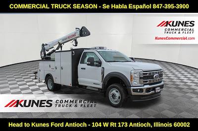 New 2025 Ford F-550 Regular Cab 4x4 11' Reading with Crane for sale #04T2932 - photo 1