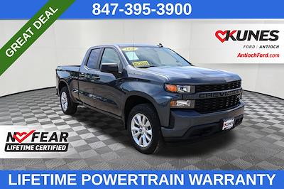 Used 2021 Chevrolet Silverado 1500 Custom Double Cab 4x4 Pickup for sale #04T3065A - photo 1