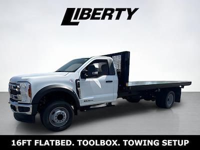 New 2024 Ford F-600 Regular Cab Steel Flatbed Truck for sale #24M00112 - photo 1
