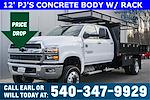 2023 Chevrolet Silverado 5500 Crew Cab DRW 4x4, PJ's Contractor Body Contractor Truck for sale #23786 - photo 3