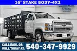 2024 Chevrolet Silverado 5500 Regular Cab DRW 4x2, PJ's Stake Bed for sale #40406 - photo 1