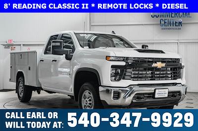 2024 Chevrolet Silverado 2500 Double Cab 4x4, Reading Classic II Steel Service Truck for sale #45648 - photo 1