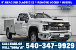 2024 Chevrolet Silverado 2500 Double Cab 4x4, Reading Classic II Steel Service Truck for sale #45648 - photo 1