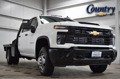 New 2025 Chevrolet Silverado 3500 Work Truck Crew Cab 4x4 PJ Truck Beds Flatbed Truck for sale #50082 - photo 1