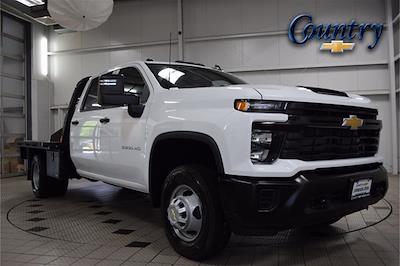 New 2025 Chevrolet Silverado 3500 Work Truck Crew Cab 4x4 Flatbed Truck for sale #50139 - photo 1