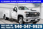 2025 Chevrolet Silverado 3500 Regular Cab 4x2, Reading Classic II Steel Service Truck for sale #55223 - photo 1