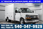 New 2024 Chevrolet Express 3500 Work Van Regular Cab RWD 11' Reading Service Utility Van for sale #55285 - photo 1