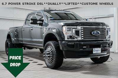 Used 2021 Ford F-450 Platinum Crew Cab 4x4 DRW Pickup for sale #P8870 - photo 1