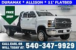 2021 Chevrolet Silverado 5500 Crew Cab DRW 4x4 Flatbed Truck for sale #T4370 - photo 1